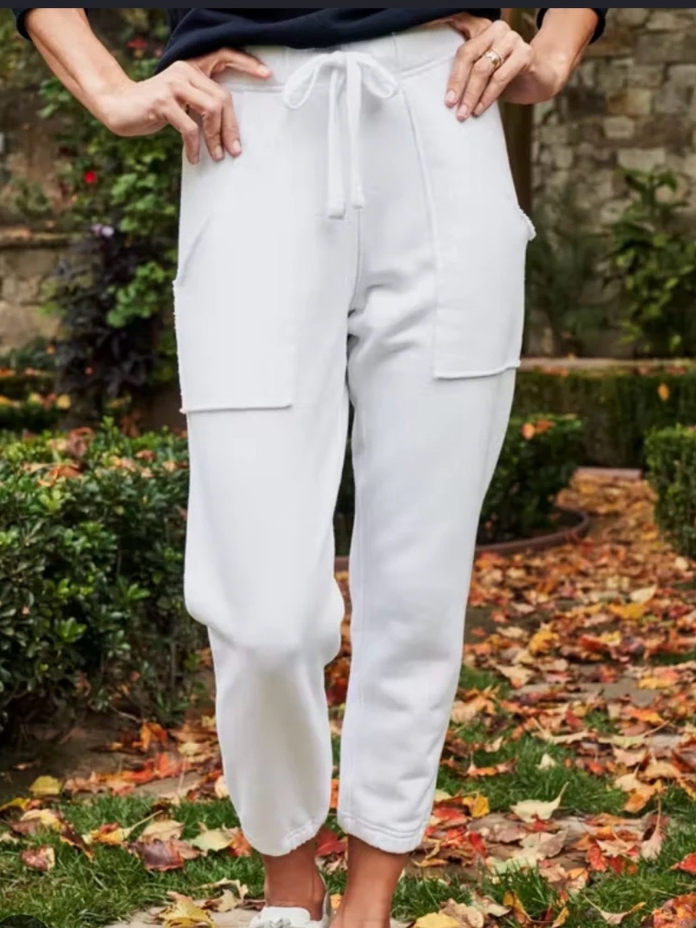 Frank & Eileen Ivory Eamon Jogger Patch Pocket Jogger